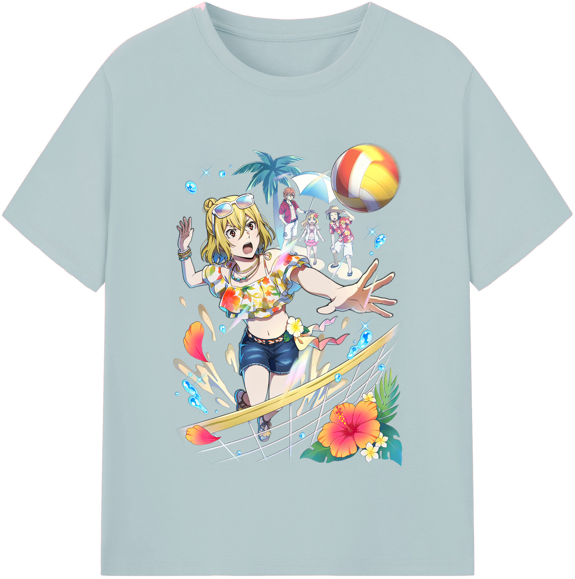 （画像用） 文豪ストレイドッグス Bungo Stray Dogs 綿100％半袖Tシャツ（フロントプリント）